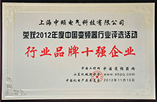 行业品牌十强企业